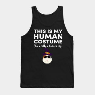 This My Human Costume I’m Really Guinea Pig Halloween (11) Tank Top